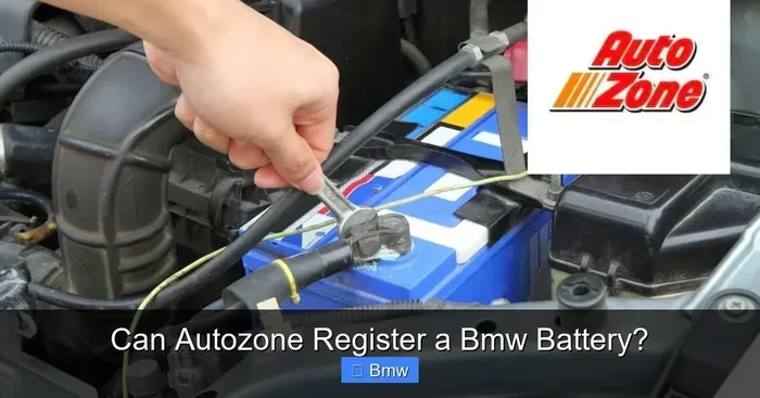 Can AutoZone Register a BMW Battery and Save You Money
