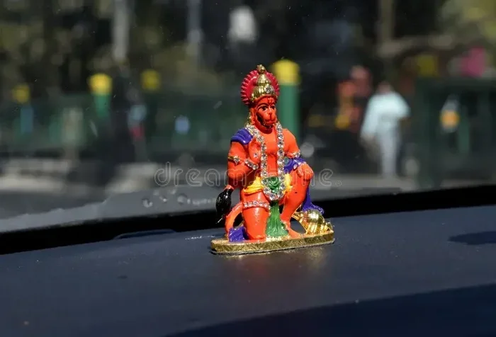 Hanuman Ji for Car Dashboard Ensures Safe and Peaceful Drive