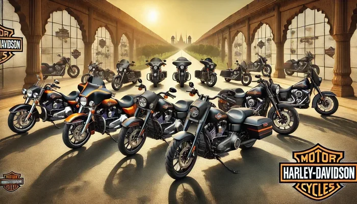 Complete Harley-Davidson Motorcycle Sizes and Models Chart