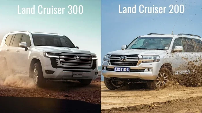 Difference Between Land Cruiser 200 and 300 Explained