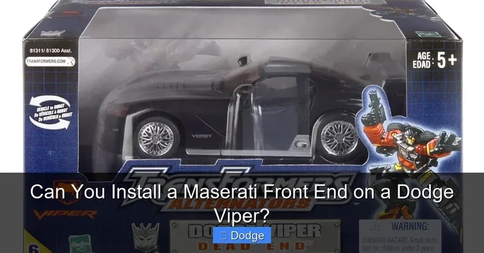 Can You Install a Maserati Front End on a Dodge Viper