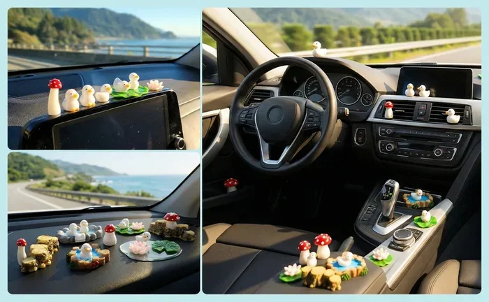 Miniature for Car Dashboard Decor Ideas You Will Love