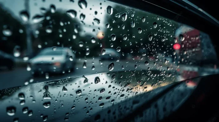 Rain Drops on Car Window Why It Feels So Peaceful and Calm